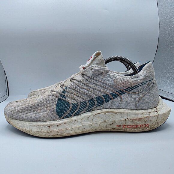 Nike Pegasus Turbo Next Nature Zoom X Mens Size 9 White Pure Platinum Shoes main image 7